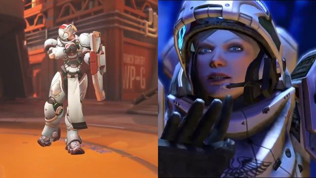 Overwatch - Brigitte Médica (Comparación StarCraft - Español Latino) смотреть онлайн