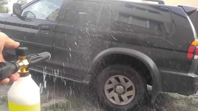 Пенная насадка на Karcher смотреть онлайн