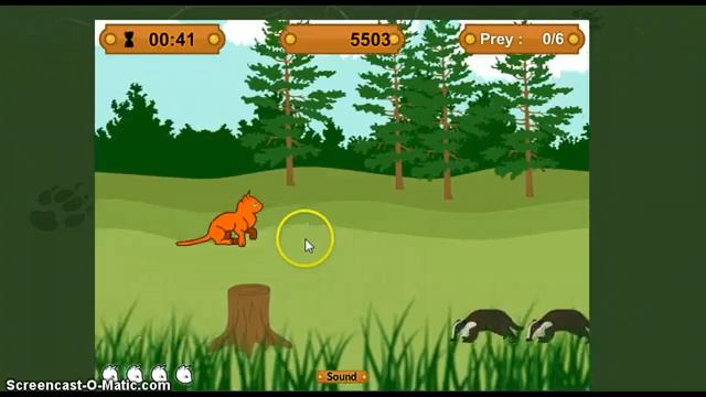warrior cats hunting game смотреть онлайн
