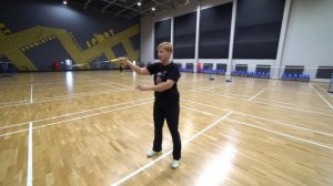 Бадминтон для всех. Бэкхенд на задней линии.