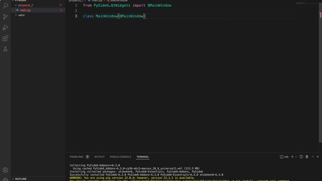 1. introducción a PySide6 смотреть онлайн
