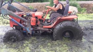 Передний мост от уаз на Самодельный трактор!