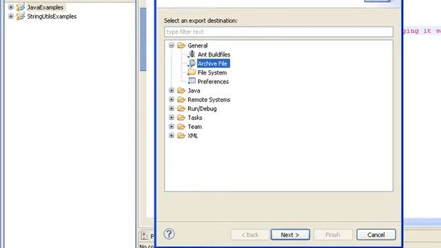 How to export a java project in eclipse in zip format? смотреть онлайн