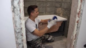 Правильная установка ванны, ремонт своими руками