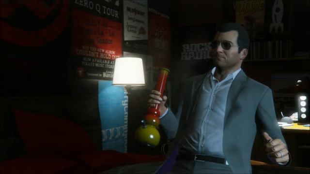 GTA V Michael Bong Hit смотреть онлайн