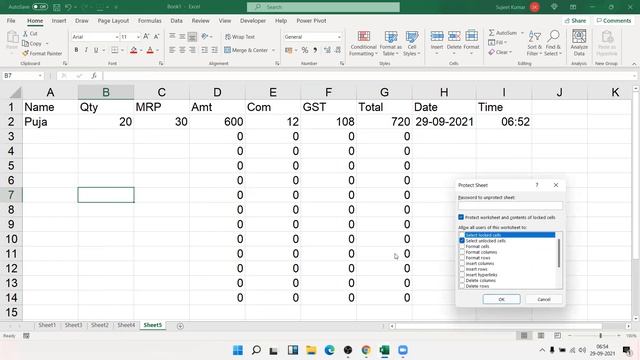 how to protect cells in excel without protecting sheet || Excel With Fun || Advanced Excel Tips #EW смотреть онлайн