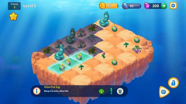 Sea Merge! Fish Games in Aquarium & Ocean Puzzle смотреть онлайн