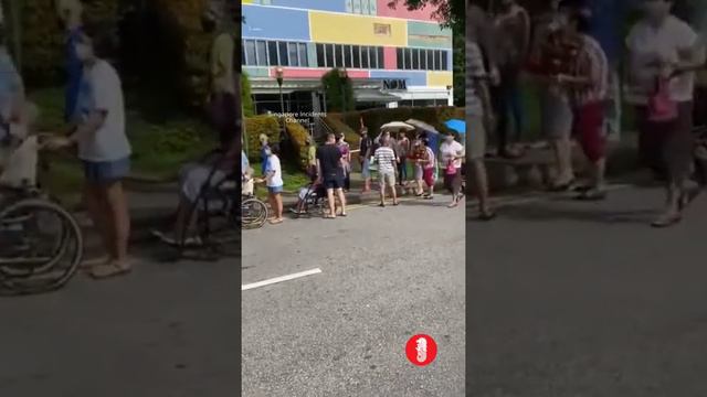 Long queue at MacPherson Polling Station смотреть онлайн