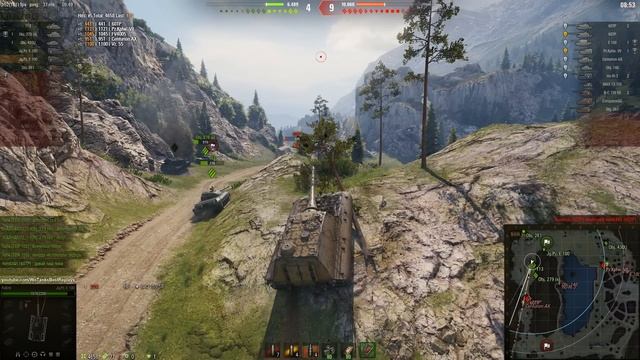 Jagdpanzer E 100 - 170 mm Powerful Titan - World of Tanks смотреть онлайн