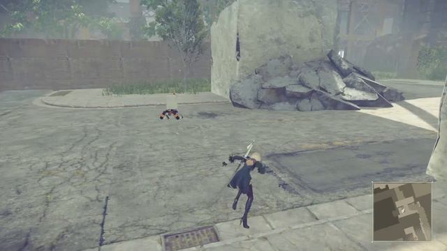 NieR:Automata Gameplay first missions - Spanish Subtitles / subtitulado Español смотреть онлайн
