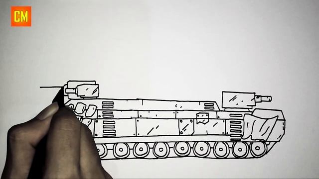 Cara Menggambar TANK FITGERON (Gerand) - Kartun tentang Tank смотреть онлайн