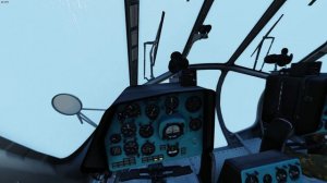 DCS World. Ми-8. Режим самовращения несущего винта.