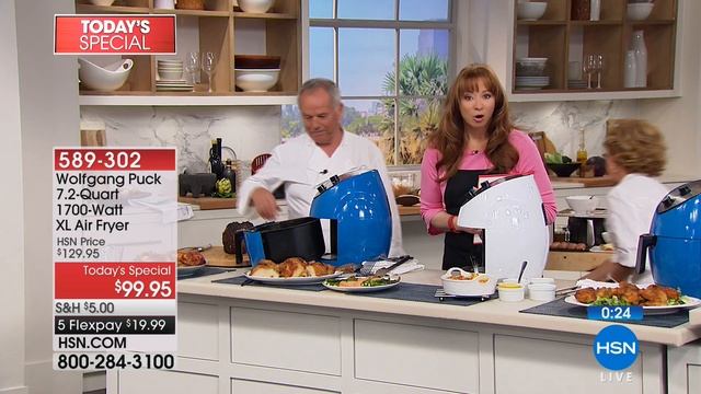 HSN | Chef Wolfgang Puck 04.27.2018 - 09 PM смотреть онлайн