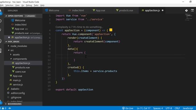 Learn Vue.js (RU) - Higher Order Components смотреть онлайн