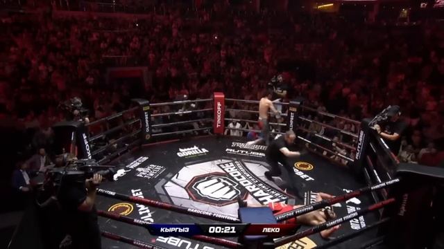 Hardcore Fighting: Самат - Новрузов. Калмыков - Нохчо. Бридов - Бруклин / Полный обзор смотреть онлайн