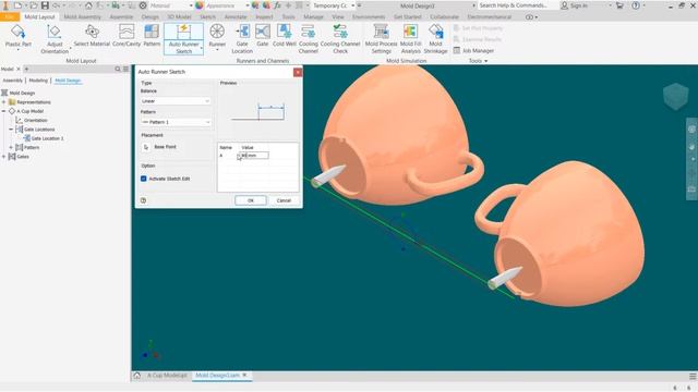 Autodesk Inventor | Mold Fill Analysis - Injection Molding смотреть онлайн