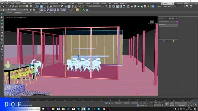 Exterior Tutorial. Part 1. Modelling. Моделирование виллы у бассейна в 3dsmax. смотреть онлайн