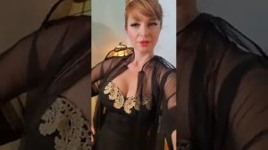 Dainty Rascal Dancing Upclose Montage of Vintage Lingerie and Sheer Dresses