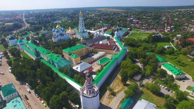 вся Троице Сергиева лавра как на ладони! смотреть онлайн
