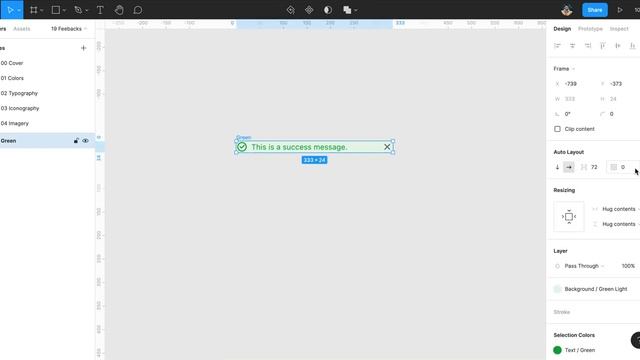 Figma : UI Design : Design Messages with Auto-layout смотреть онлайн