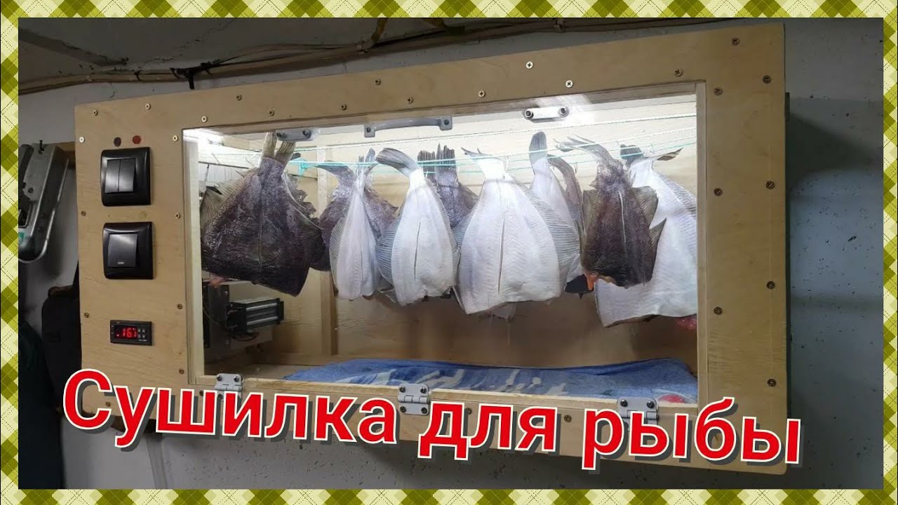 Сушилка для рыбы, овощей и грибов своими руками. Автоматическая, с регулировкой температуры. смотреть онлайн