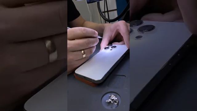 Замена стекла ?камеры за 1️⃣5️⃣ минут? без разбора на #iphone13pro #ремонтайфонов #ремонтiphone смотреть онлайн
