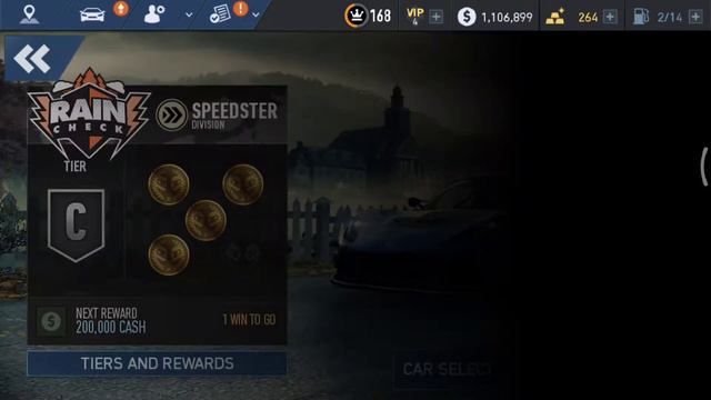 LOTUS Exige Cup 380 (Underground Rivals) Rain Check: Speedster Division tier C to B смотреть онлайн