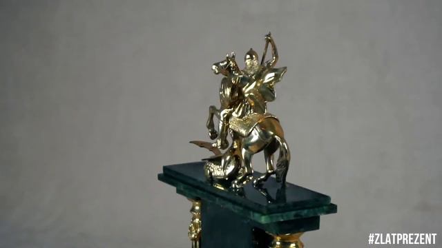 Часы каминные из нефрита Георгий Победоносец смотреть онлайн