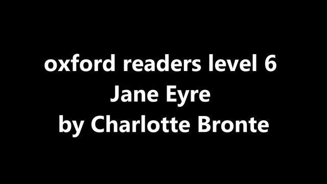 Oxford Readers Level 6 Jane Eyre By Charlotte Bronte
