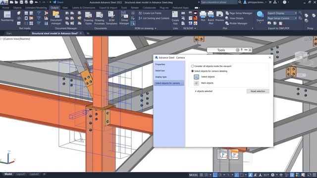 Autodesk Advance Steel 2022 | What's new: camera enhancements | Cadac Group смотреть онлайн