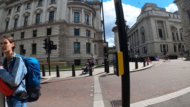 LONDON WAalking Tour: Buckingham Palace To Big Ben - England (4K)