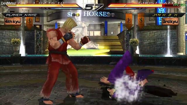 Tekken 8 psp mod gameplay video HD 1080 (60 fps) Paul finex fight style (tekken 6) смотреть онлайн