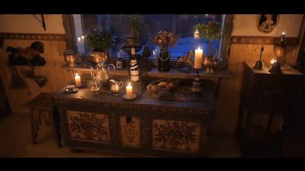 Cosy winter at the fairytale cottage. Johanna's cottage