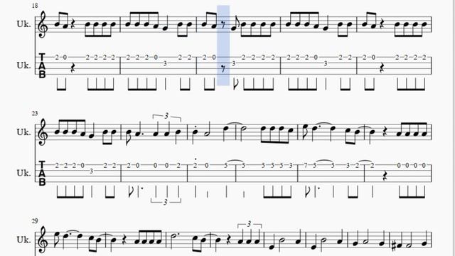 Ukulele Tab: How To Play Fuck Love Ft Trippie Redd By XXXTentacion