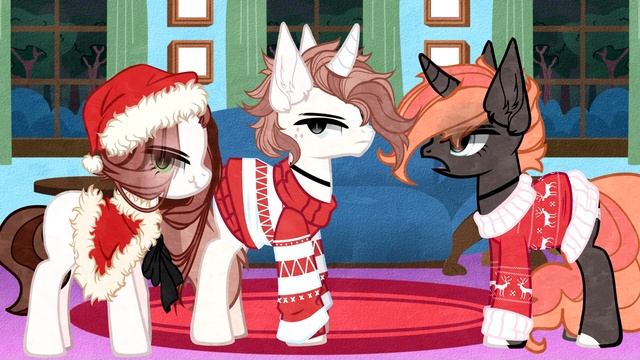 Подготовление к новому году с командой \ Пони креатор \ смотреть онлайн