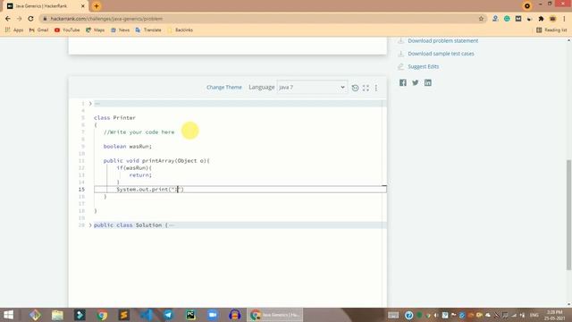 HackerRank Java Generics problem solution in Java | Java problems solutions | Programmingoneonone смотреть онлайн