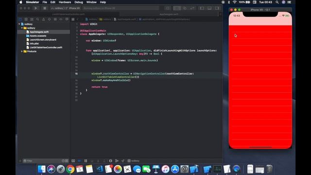 IOS Swift 4 Sem Storyboard - Tutorial Parte 1 - UITableViewController смотреть онлайн
