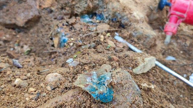 Extinct crater. The gem stones are buried in the ashes and are easy to find. Rubies, sapphires,