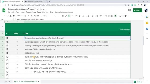 How to get job as a Fresher in Python Django in 10 steps ? 100% Success ?️ смотреть онлайн