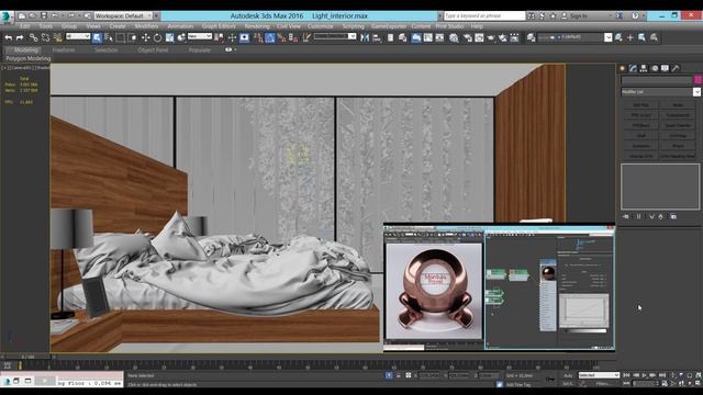 3dsMax. Интерьер в Corona Renderer и Photoshop. смотреть онлайн