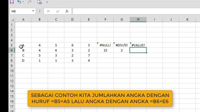 MENGATASI MACAM MACAM ERROR DI MICROSOFT EXCEL 2013 смотреть онлайн