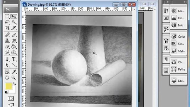Fixing Scans/Photos With Basic Adjustments смотреть онлайн