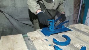 Тест ручного станка "УЛИТКА" фирмы Стан крафт.не реклама.обзор станка для холодной ковки улитка