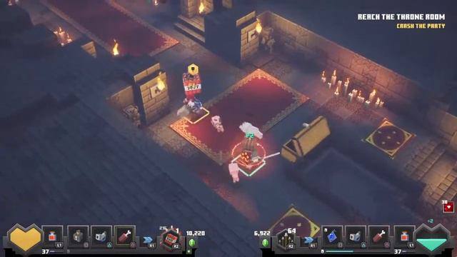Minecraft dungeon Co-op More Level смотреть онлайн