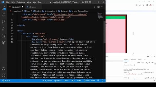 BOOTSTRAP 5 crash course | Complete Guide of BOOTSTRAP | BOOSTRAP Course for Beginners | BOOSTRAP смотреть онлайн