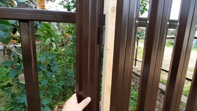Забор из МЕТАЛЛОШТАКЕТНИКА на замену деревянному. Когда от КАЧЕСТВА зависит срок службы забора. смотреть онлайн
