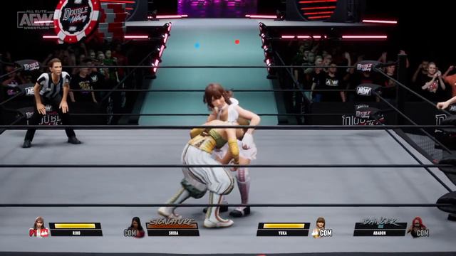 Shida & Riho vs Yuka & Abadon. Double of Nothing 2019. AEW: Fight Forever смотреть онлайн