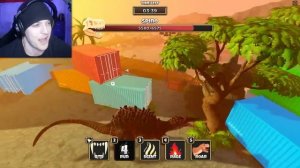 Becoming GODZILLA SPINOSAURUS in PRIMAL PURSUIT Roblox