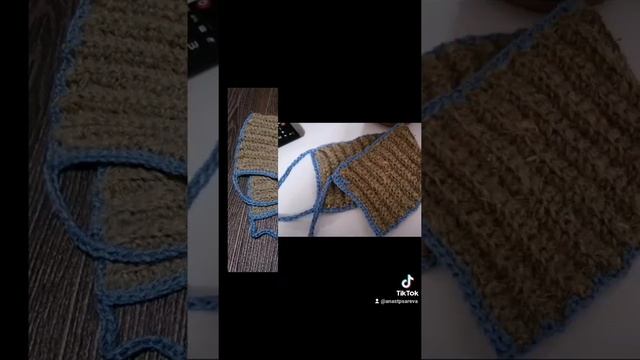 Вяжу из джута. Вихоточки для бани крючком смотреть онлайн