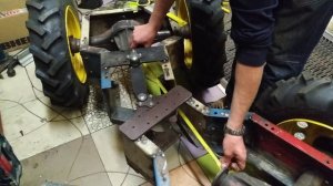 Узел перелома на шаровых опорах для Минитрактор 2.0